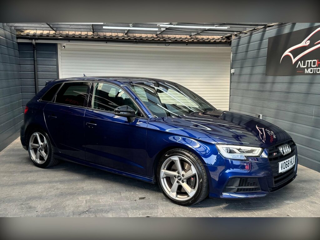 Audi S3 Saloon 2.0 Tfsi Black Edition S Tronic Quattro Eur Blue #12