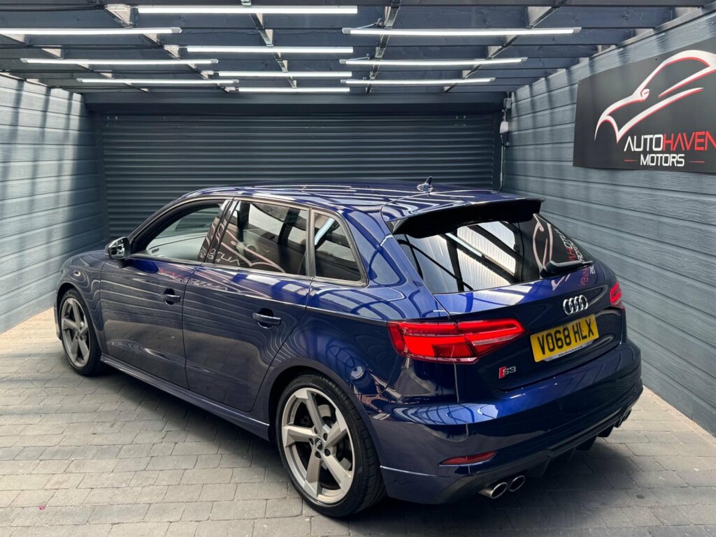 Audi S3 Saloon 2.0 Tfsi Black Edition S Tronic Quattro Eur Blue #25