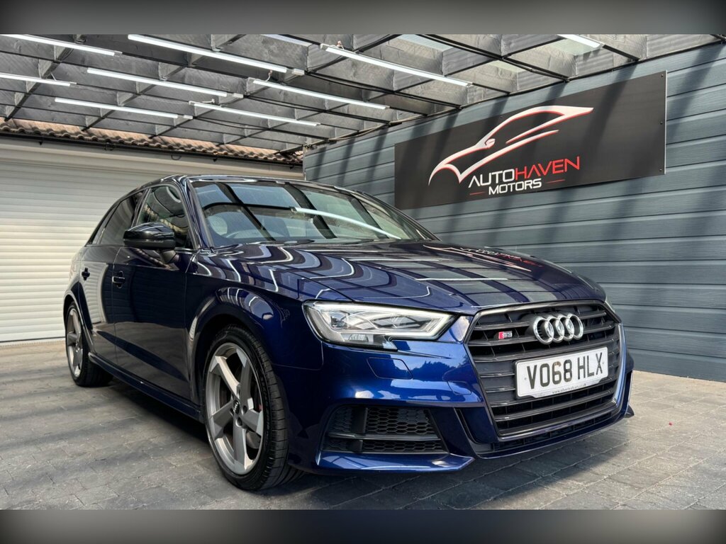 Audi S3 Saloon 2.0 Tfsi Black Edition S Tronic Quattro Eur Blue #15