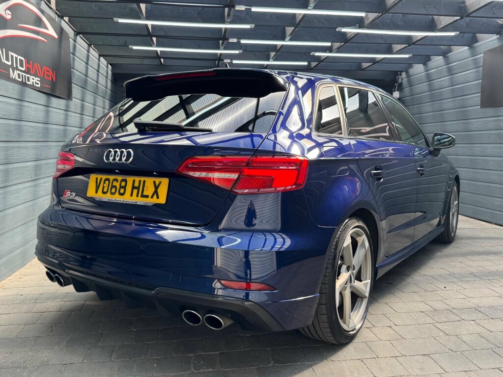 Audi S3 Saloon 2.0 Tfsi Black Edition S Tronic Quattro Eur Blue #37