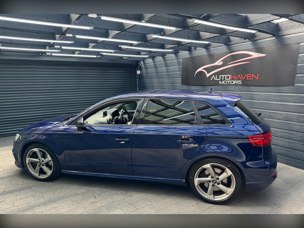 Audi S3 Saloon 2.0 Tfsi Black Edition S Tronic Quattro Eur Blue #29