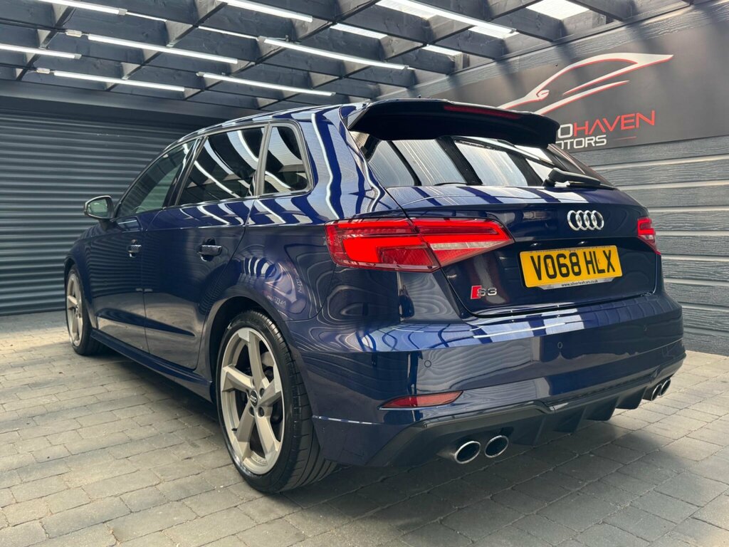 Audi S3 Saloon 2.0 Tfsi Black Edition S Tronic Quattro Eur Blue #26