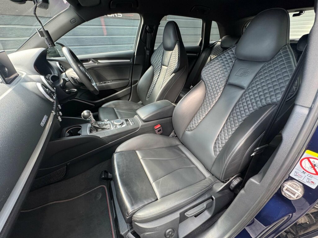 Audi S3 Saloon 2.0 Tfsi Black Edition S Tronic Quattro Eur Blue #49