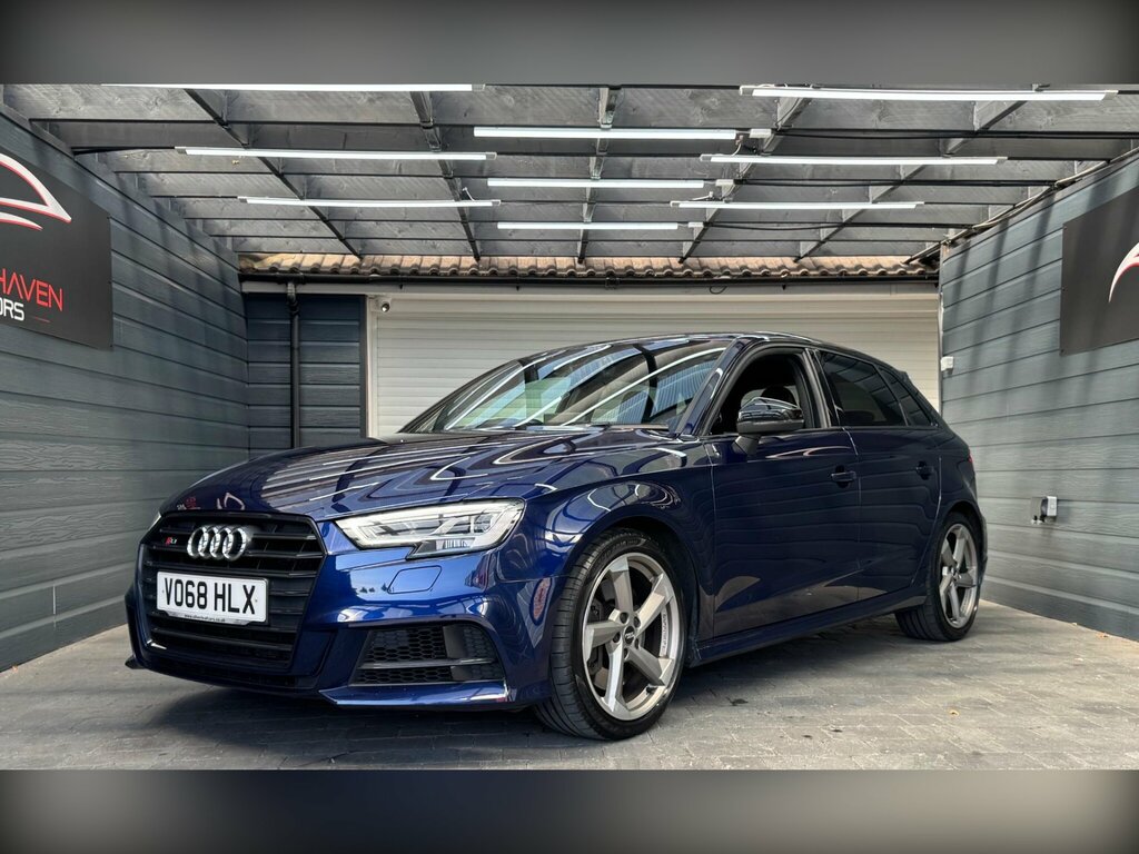 Audi S3 2.0 Tfsi Black Edition Sportback S Tronic Quattro Blue #6