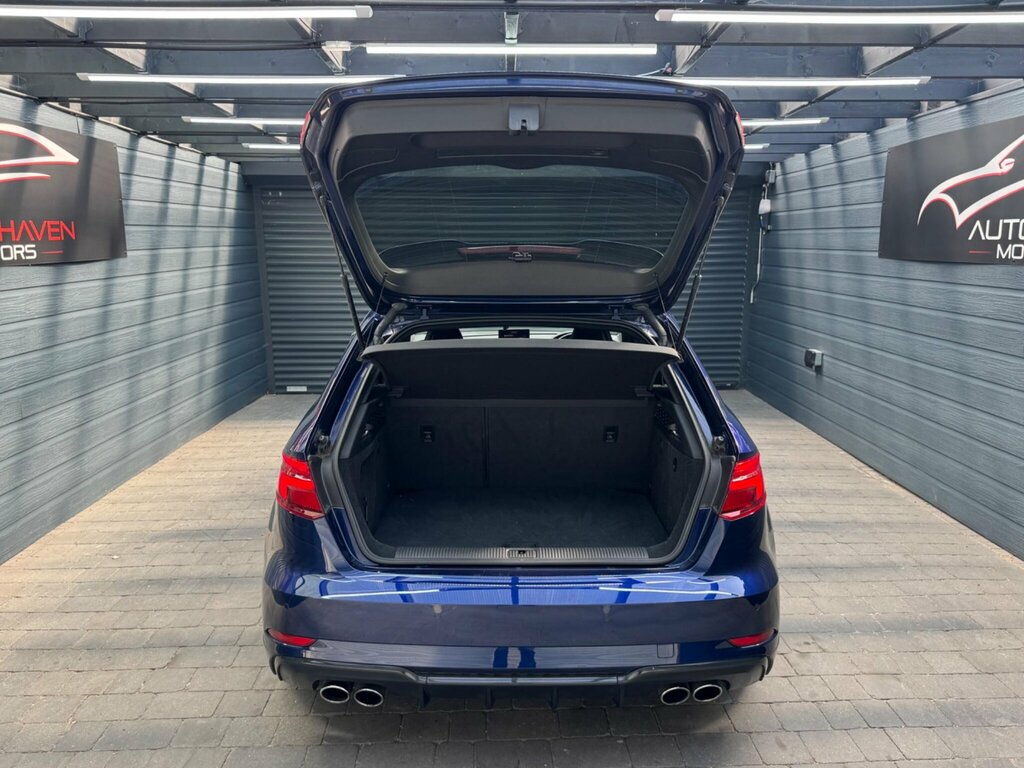 Audi S3 Saloon 2.0 Tfsi Black Edition S Tronic Quattro Eur Blue #48