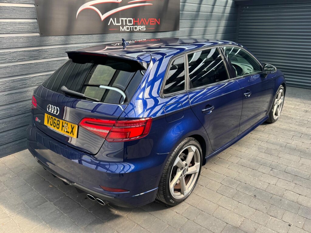 Audi S3 Saloon 2.0 Tfsi Black Edition S Tronic Quattro Eur Blue #36