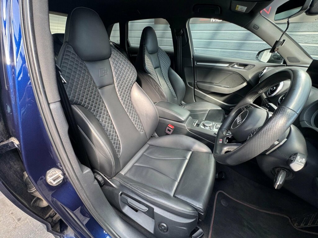 Audi S3 Saloon 2.0 Tfsi Black Edition S Tronic Quattro Eur Blue #40