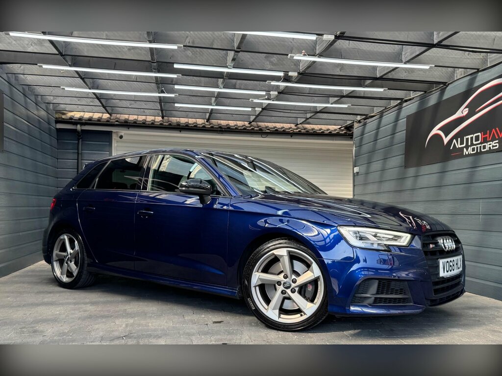 Audi S3 Saloon 2.0 Tfsi Black Edition S Tronic Quattro Eur Blue #14