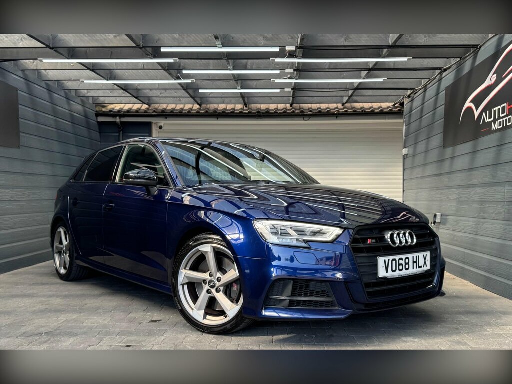 Audi S3 Saloon 2.0 Tfsi Black Edition S Tronic Quattro Eur Blue #11