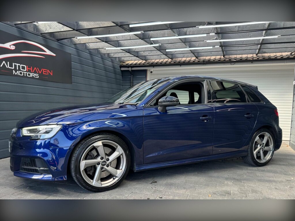 Audi S3 Saloon 2.0 Tfsi Black Edition S Tronic Quattro Eur Blue #8