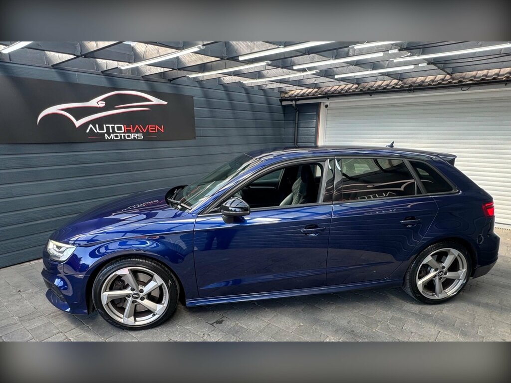 Audi S3 Saloon 2.0 Tfsi Black Edition S Tronic Quattro Eur Blue #27