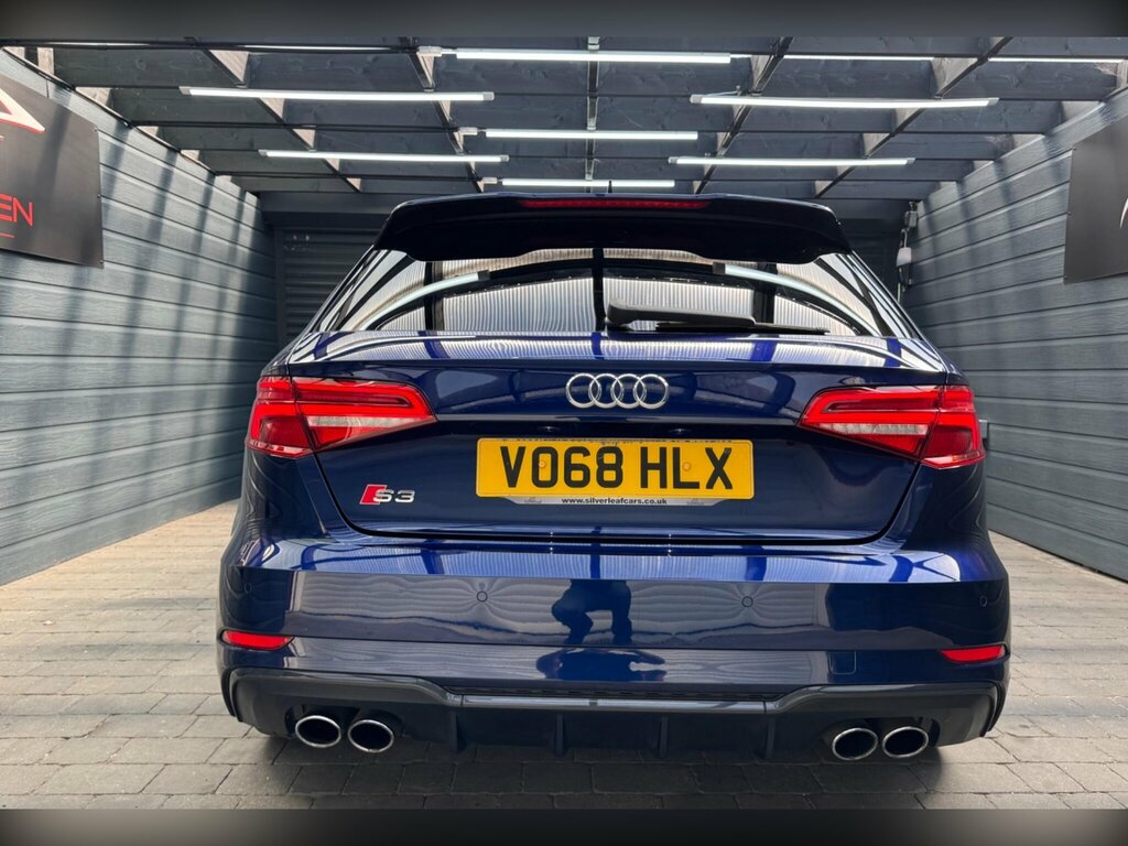 Audi S3 Saloon 2.0 Tfsi Black Edition S Tronic Quattro Eur Blue #30