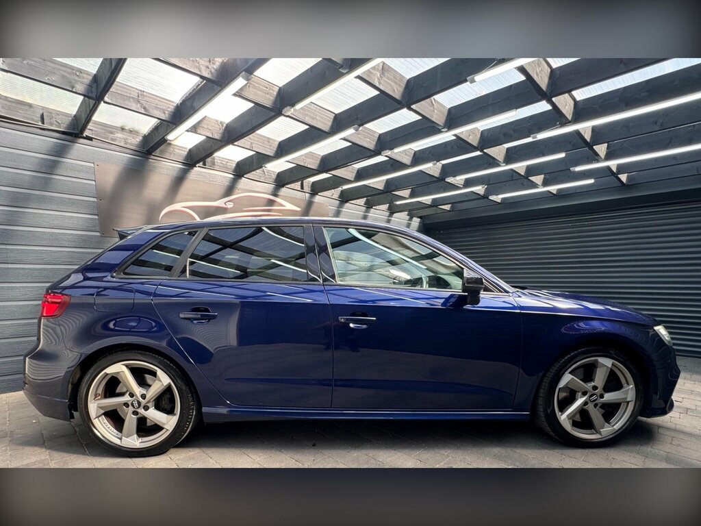 Audi S3 Saloon 2.0 Tfsi Black Edition S Tronic Quattro Eur Blue #33