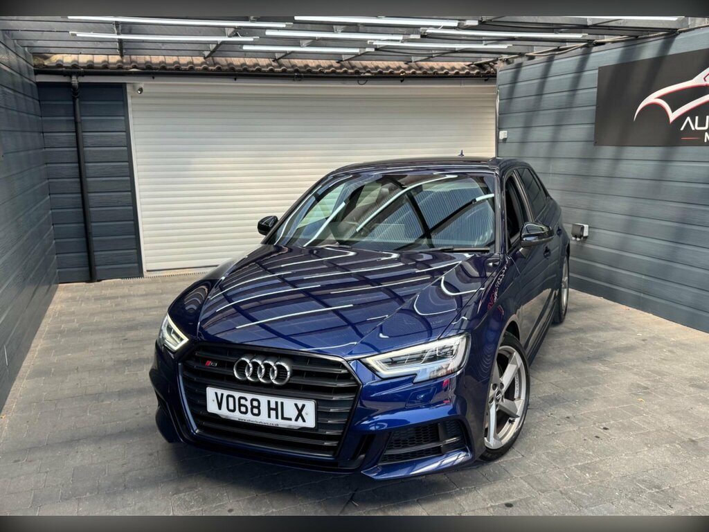 Audi S3 Saloon 2.0 Tfsi Black Edition S Tronic Quattro Eur Blue #21