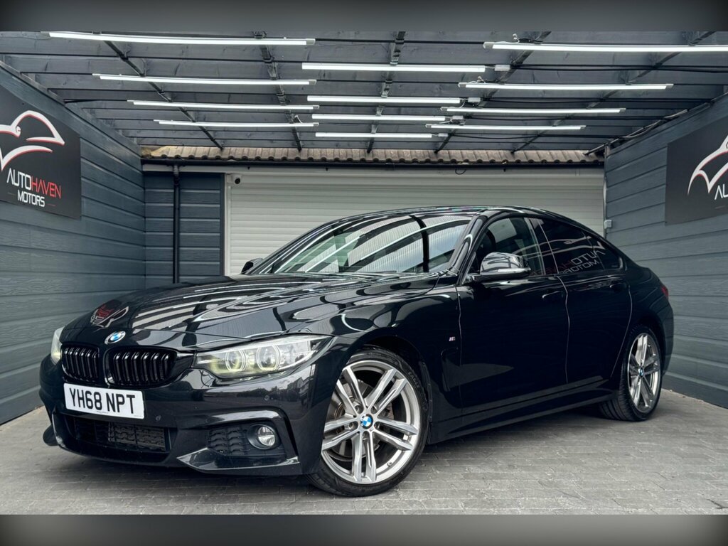 BMW 4 Series Gran Coupe 3.0 430D M Sport Euro 6 Ss YH68NPT Black #2