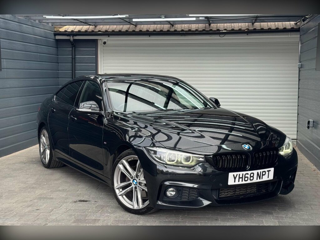 BMW 4 Series Gran Coupe 3.0 430D M Sport Euro 6 Ss YH68NPT Black #5