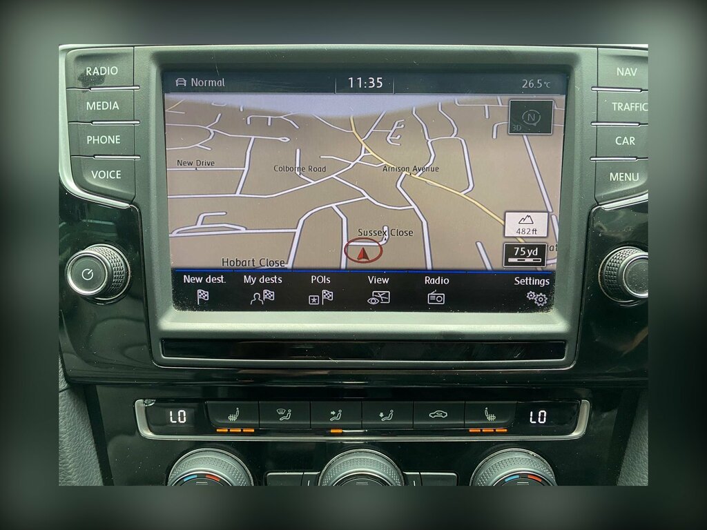Volkswagen Golf 1.4 Tsi Match White #62