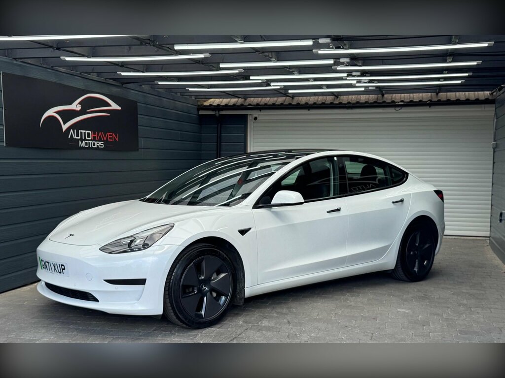 Tesla Model 3 Standard Range Plus Rwd White #4