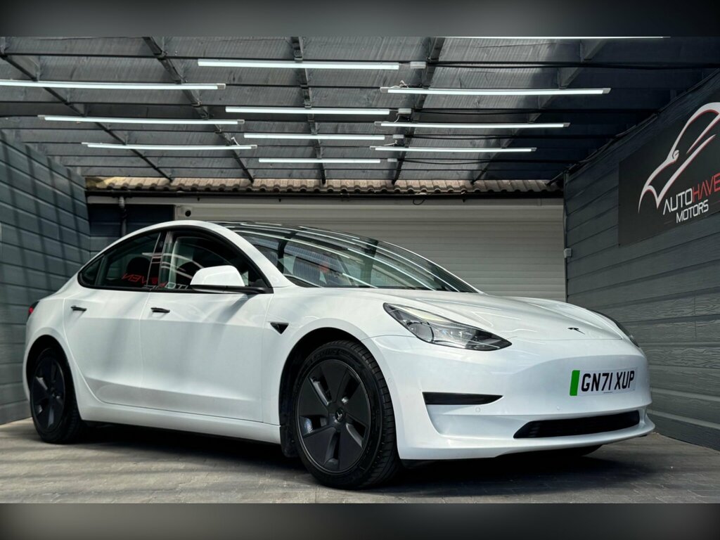 Tesla Model 3 Standard Range Plus Rwd White #2