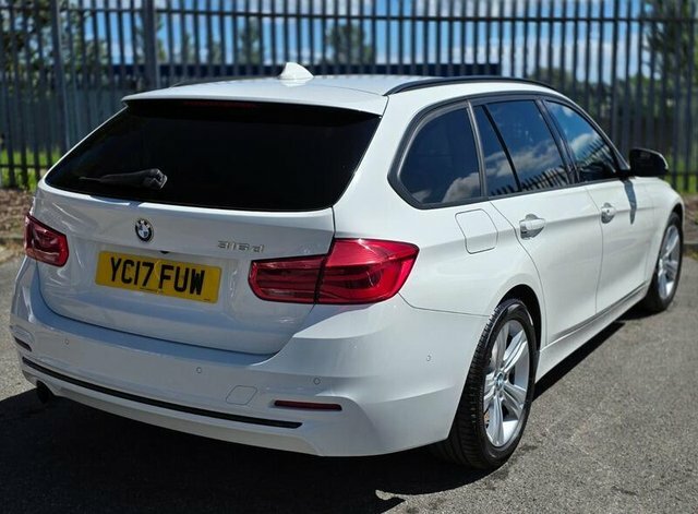 BMW 3 Series 2.0 316D Sport Touring Euro 6 Ss YC17FUW White #5