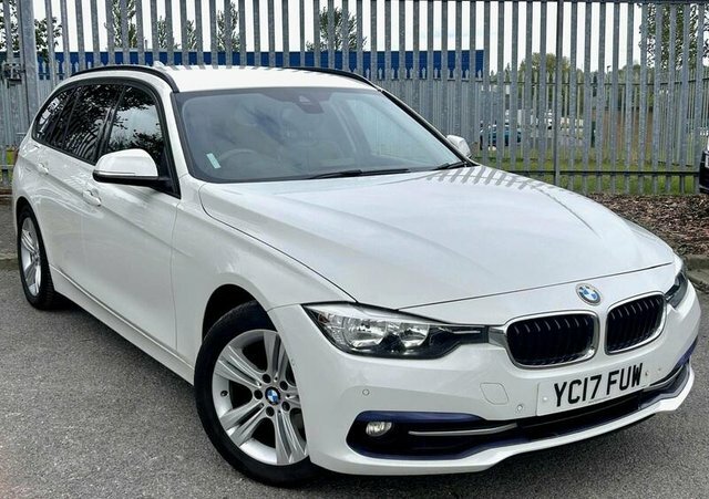 BMW 3 Series 2.0 316D Sport Touring Euro 6 Ss YC17FUW White