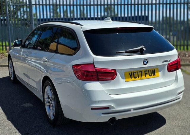 BMW 3 Series 2.0 316D Sport Touring Euro 6 Ss YC17FUW White #6