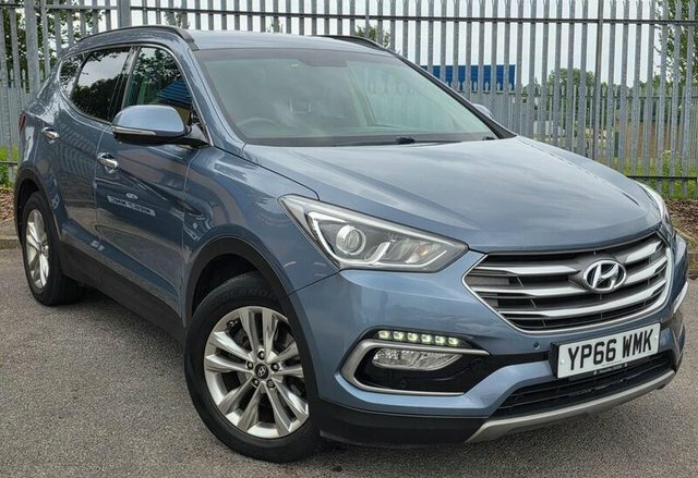 Hyundai Santa Fe 2.2 Crdi Blue Drive Premium Suv 4W Blue