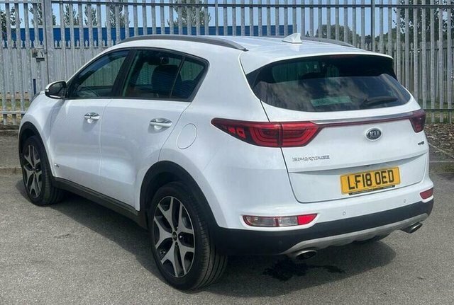 Kia Sportage 1.6 T-gdi Gt-line Suv Awd Euro 6 LF18OED White #6