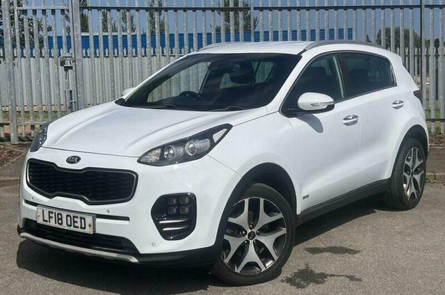 Kia Sportage 1.6 T-gdi Gt-line Suv Awd Euro 6 LF18OED White #2