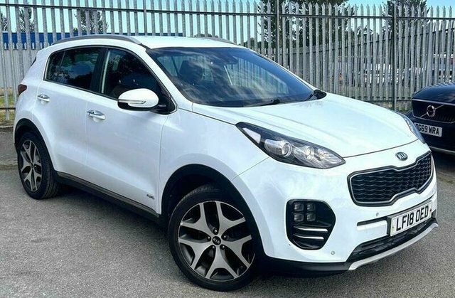 Kia Sportage 1.6 T-gdi Gt-line Suv Awd Euro 6 LF18OED White