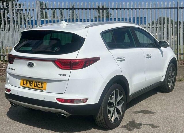 Kia Sportage 1.6 T-gdi Gt-line Suv Awd Euro 6 LF18OED White #5