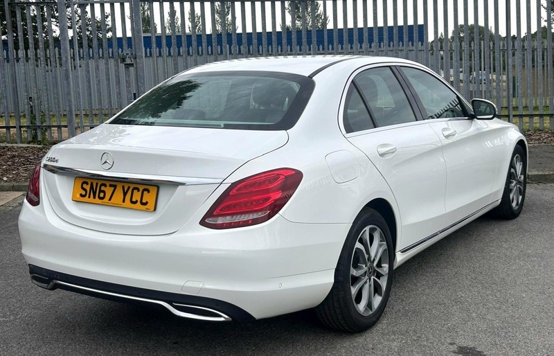 Mercedes-Benz C Class 1.6 C200d Sport Saloon White #4