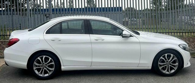 Mercedes-Benz C Class 1.6 C200d Sport Saloon G-tronic Euro 6 White #3