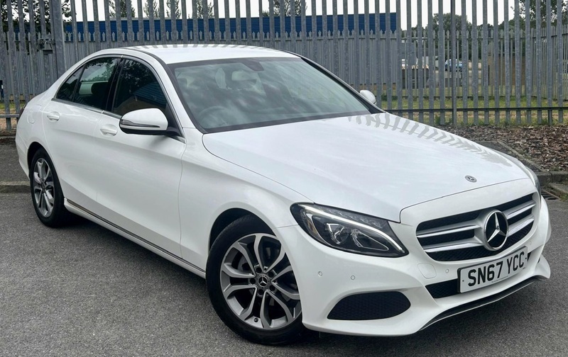 Mercedes-Benz C Class 1.6 C200d Sport Saloon White