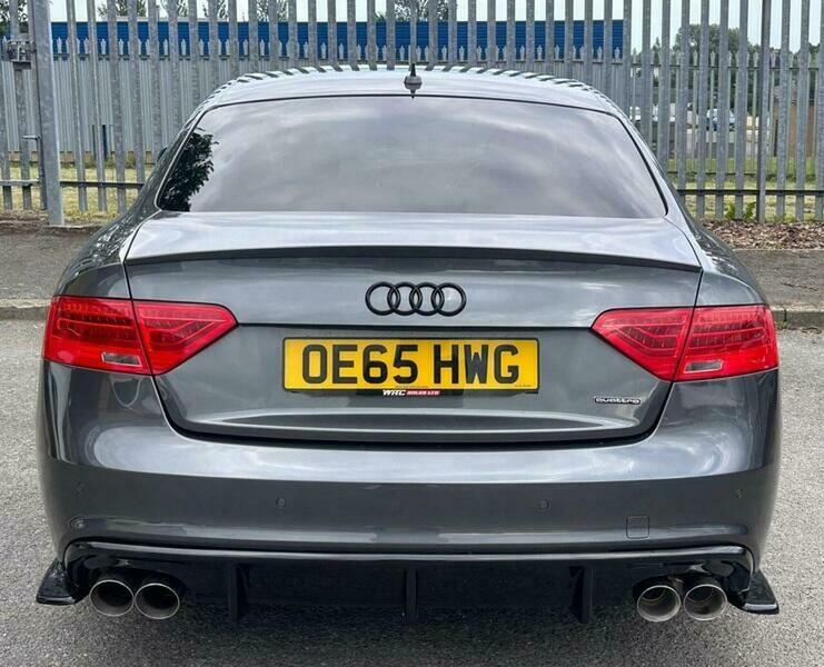 Audi A5 2.0 Tdi Black Edition Plus Coupe S Tron OE65HWG Black #6