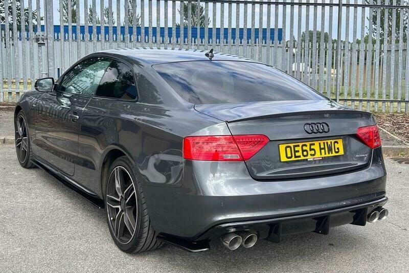 Audi A5 2.0 Tdi Black Edition Plus Coupe S Tron OE65HWG Black #4