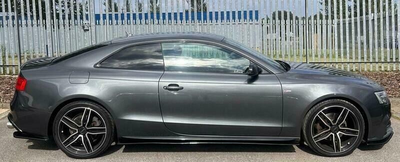 Audi A5 2.0 Tdi Black Edition Plus Coupe S Tron OE65HWG Black #3