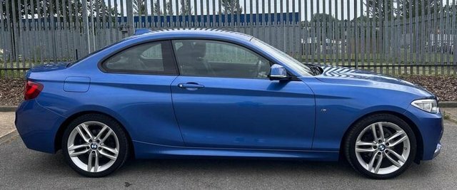 BMW 2 Series Gran Coupe 2.0 218D M Sport Coupe Euro 6 S FA17MHJ Blue #3
