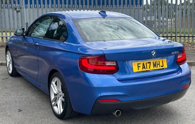 BMW 2 Series Gran Coupe 2.0 218D M Sport Coupe Euro 6 S FA17MHJ Blue #6