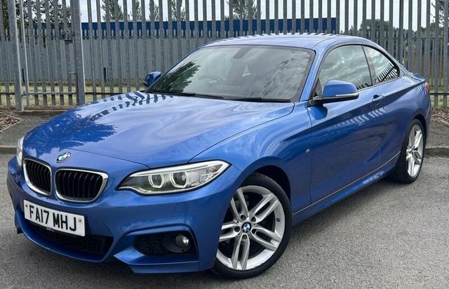 BMW 2 Series Gran Coupe 2.0 218D M Sport Coupe Euro 6 S FA17MHJ Blue #2
