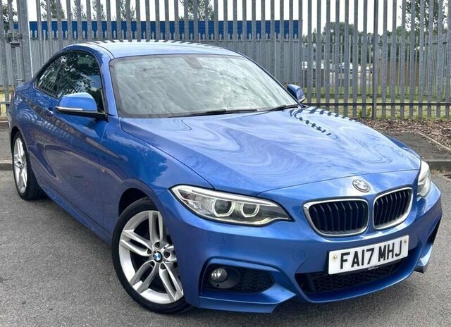BMW 2 Series Gran Coupe 2.0 218D M Sport Coupe Euro 6 S FA17MHJ Blue