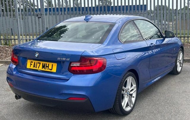 BMW 2 Series Gran Coupe 2.0 218D M Sport Coupe Euro 6 S FA17MHJ Blue #5
