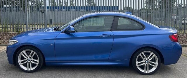 BMW 2 Series Gran Coupe 2.0 218D M Sport Coupe Euro 6 S FA17MHJ Blue #4