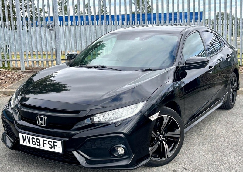 Honda Civic 1.5 Vtec Turbo Gpf Black #2