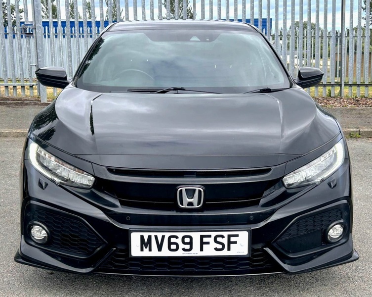 Honda Civic 1.5 Vtec Turbo Gpf Black #4
