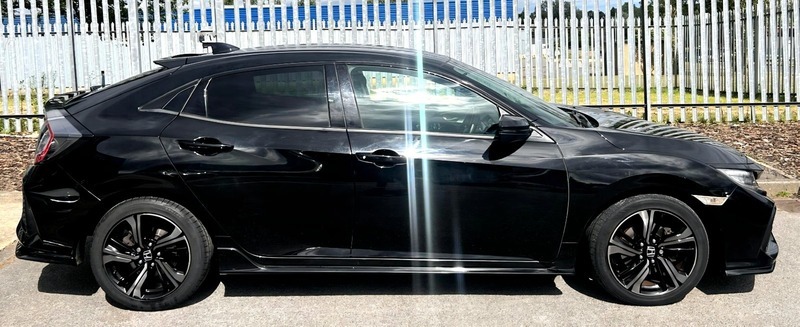 Honda Civic 1.5 Vtec Turbo Gpf Black #3