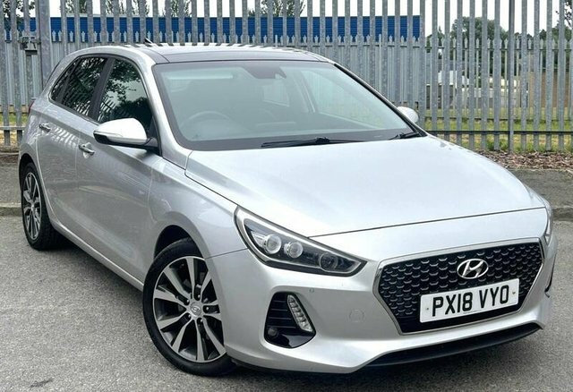 Hyundai I30 1.6 Crdi Blue Drive Premium Se Hatchback Diese Silver