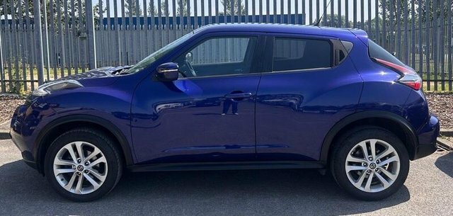 Nissan Juke 1.5 Dci Acenta Premium Suv Euro VO65OSG Blue #3