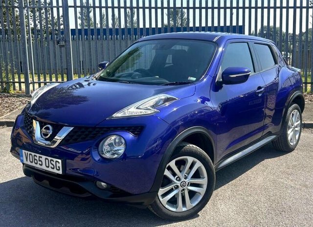 Nissan Juke 1.5 Dci Acenta Premium Suv Euro VO65OSG Blue #2