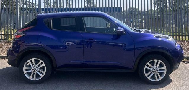 Nissan Juke 1.5 Dci Acenta Premium Suv Euro VO65OSG Blue #4